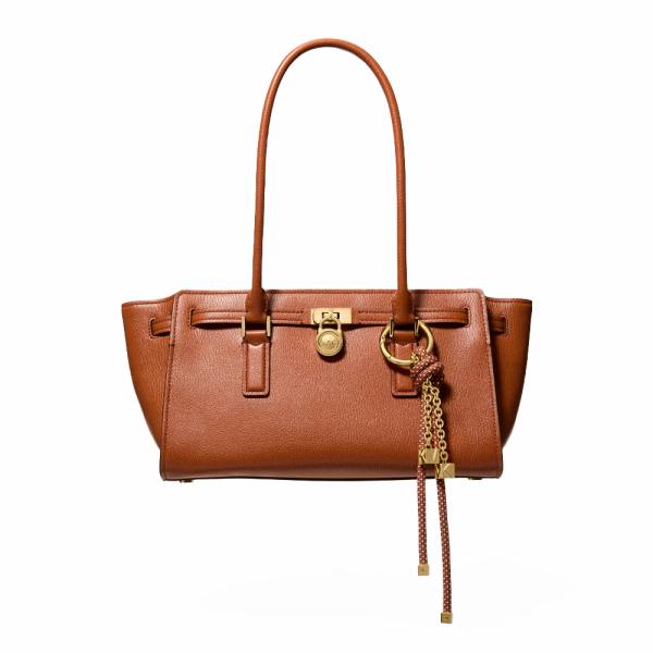 Michael Kors Sacoche en cuir petit modle Hamilton Moderne - U chameau- Ref 266 €